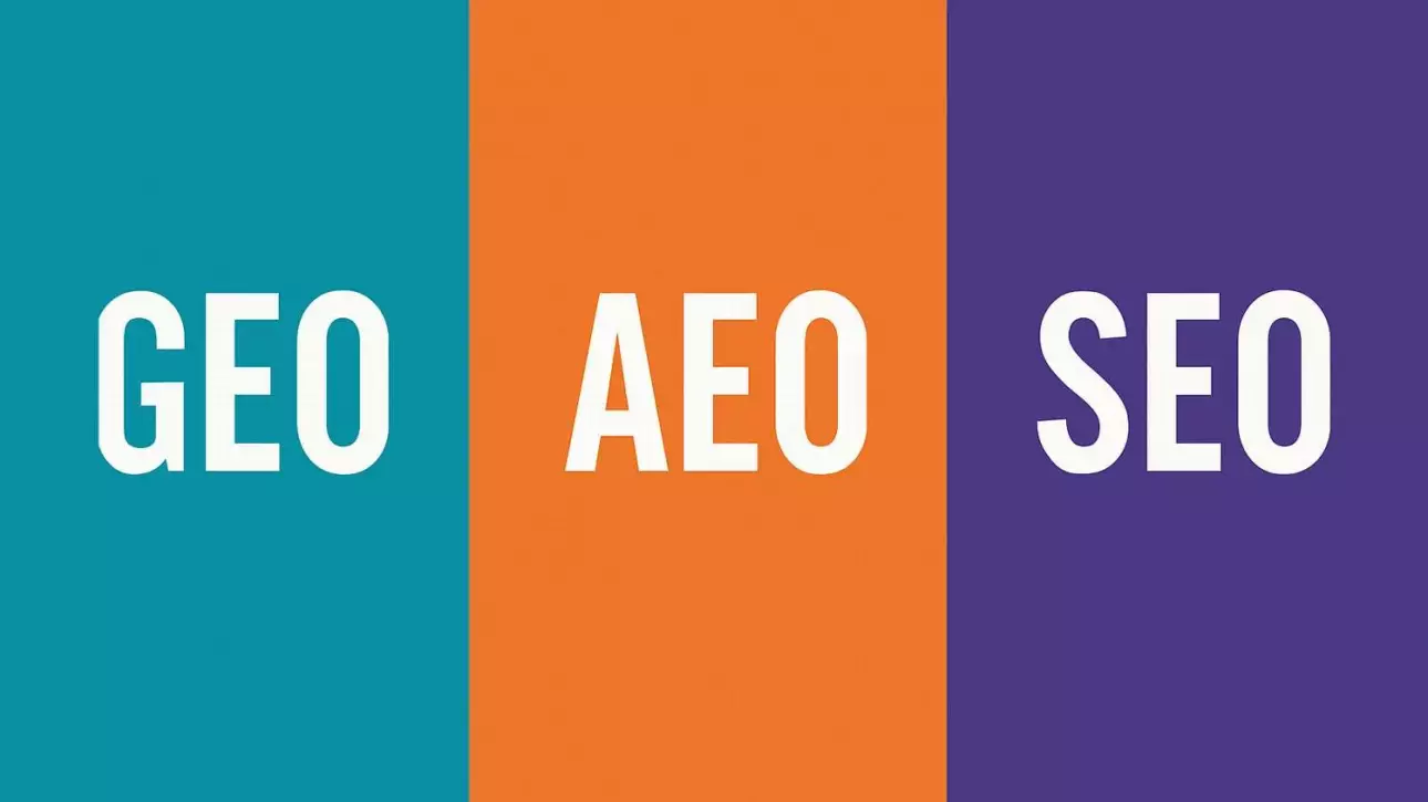 geo vs aeo vs seo - Vakana