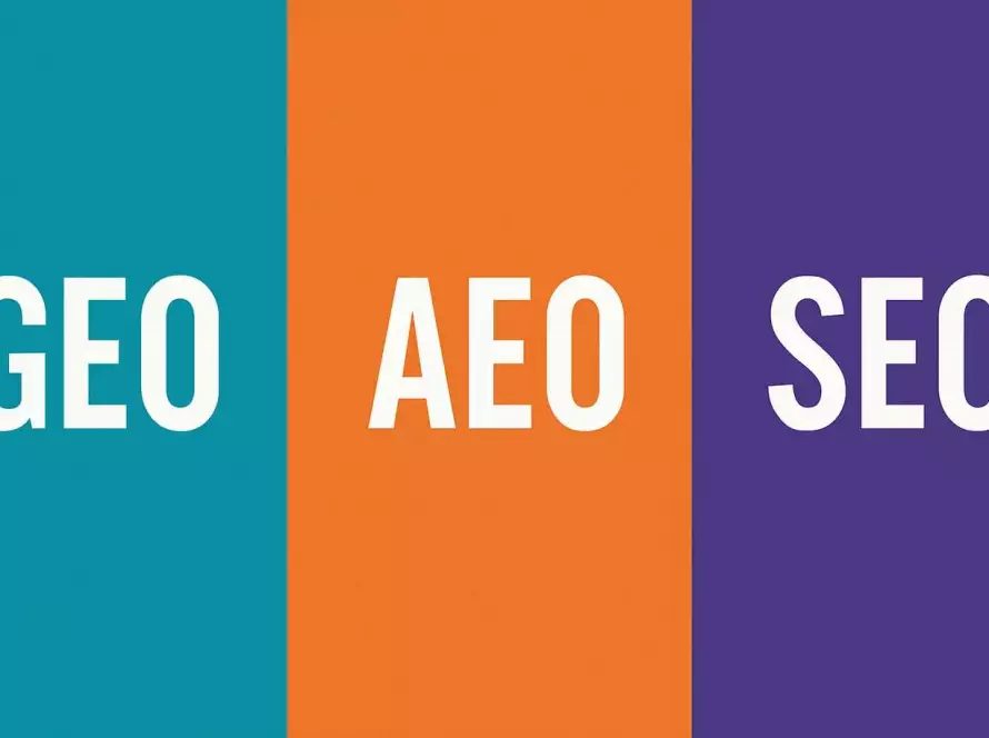 geo vs aeo vs seo - Vakana